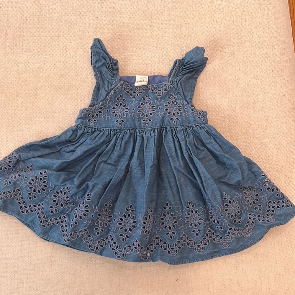 Gap Jean dress 3-6 months